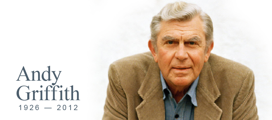 Andy Griffith, who brought his signature role as Andy Taylor, sheriff of Ma...