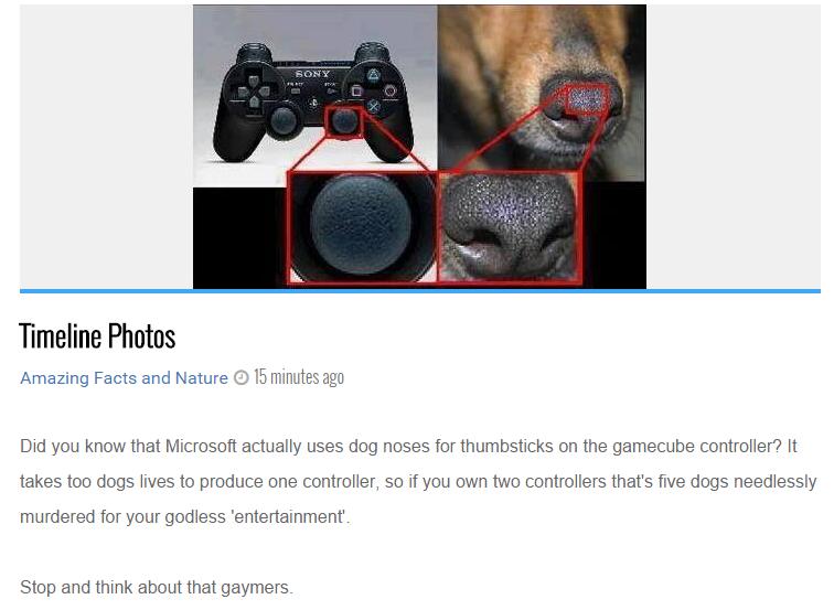 Are Video Game Controllers Dogs' Noses? | Snopes.com